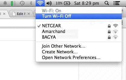 Turn Wi-fi Off - Mac