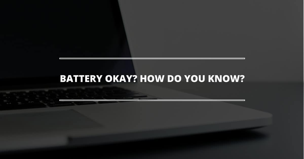 Check Your Mac Battery Condition