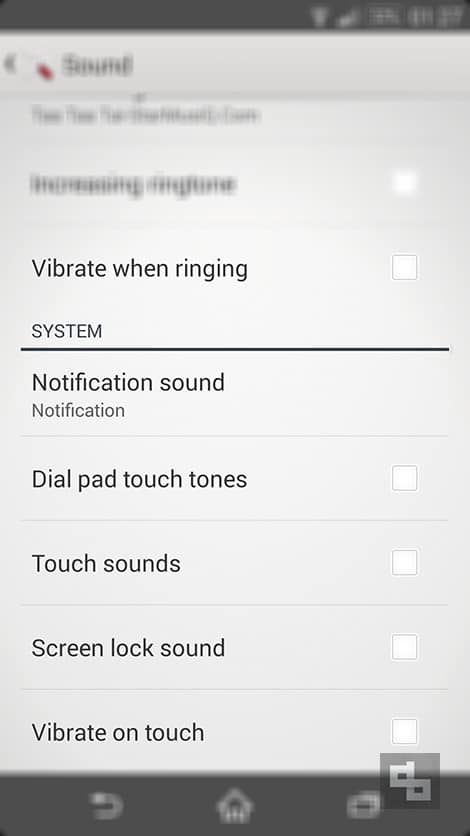 Disable Sound and Vibration Android