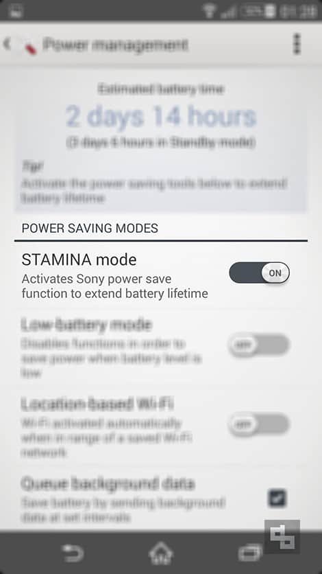 Power Saving Mode Android