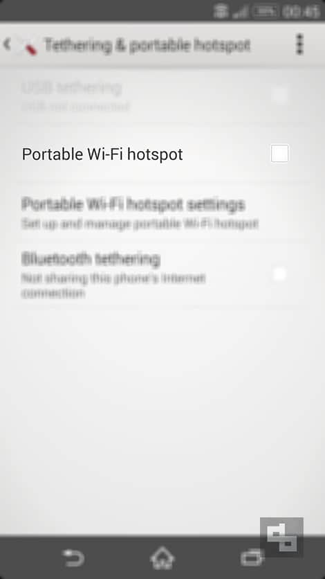 Turn Portable Wi-Fi Hotspot Off Android