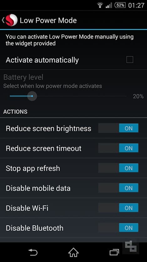 Use Battery Saving App Android