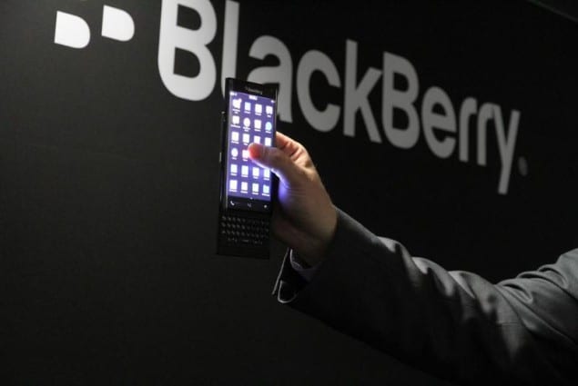 Blackberry And Android Smartphone
