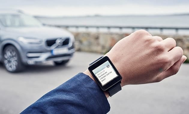 Control Your Car Using Volvo's On Call App (Android Wear & Apple Watch)