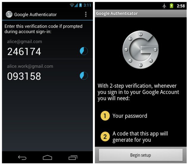 Google authenticator как сохранить файл с резервными кодами