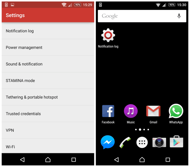 Recover Lost Notifications On Android Log