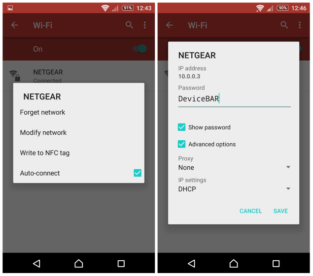 Setting Up A Proxy Server Connection In Android WiFi Settings