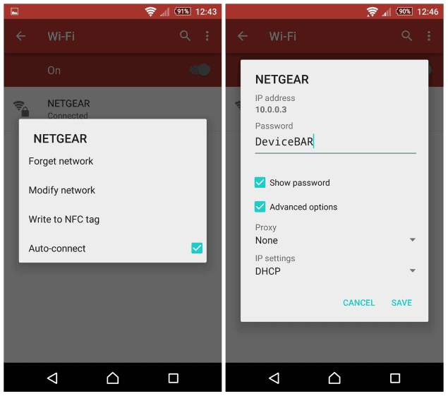 Setting Up A Proxy Server Connection In Android WiFi Settings